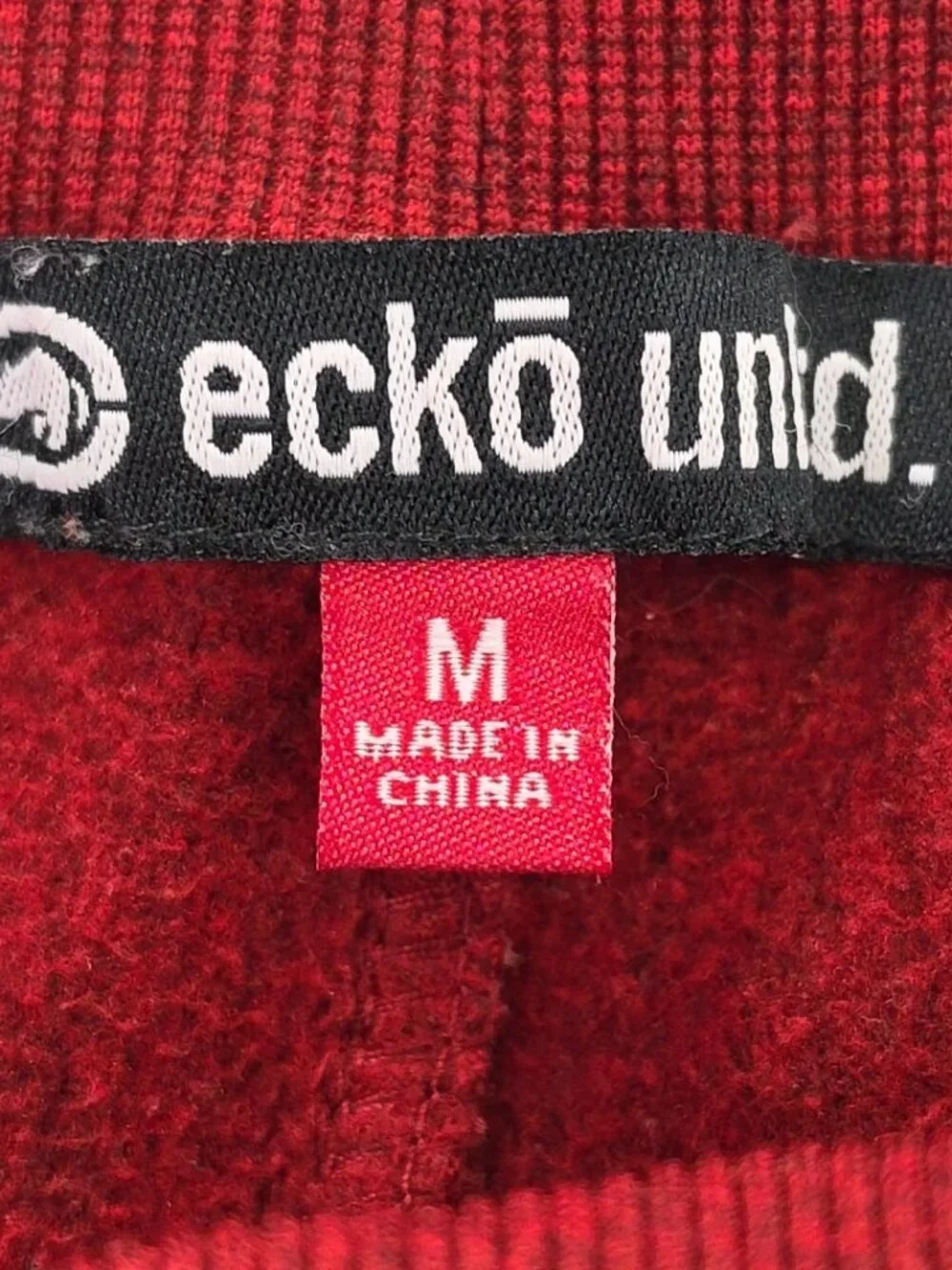 Ecko Unltd. Fleece Shorts Mens M (32-34) Maroon 10